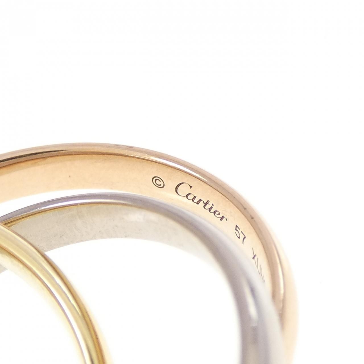 Cartier Trinity Ring Gold — view 4