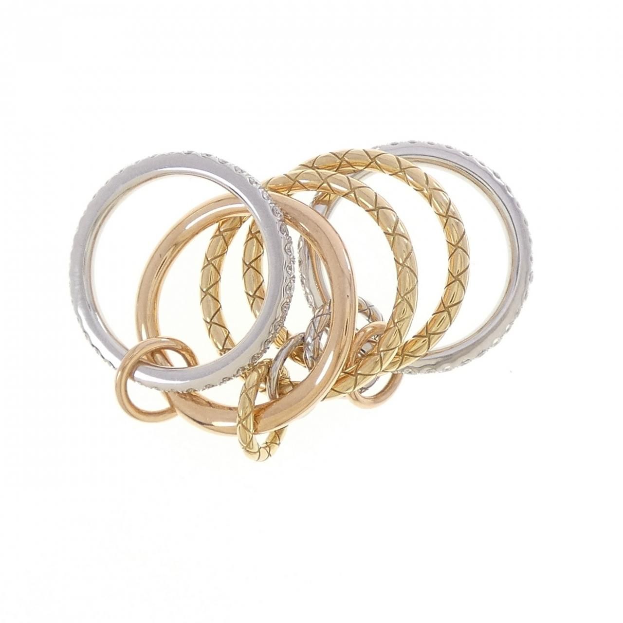 Bottega Veneta Diamond Ring — view 2