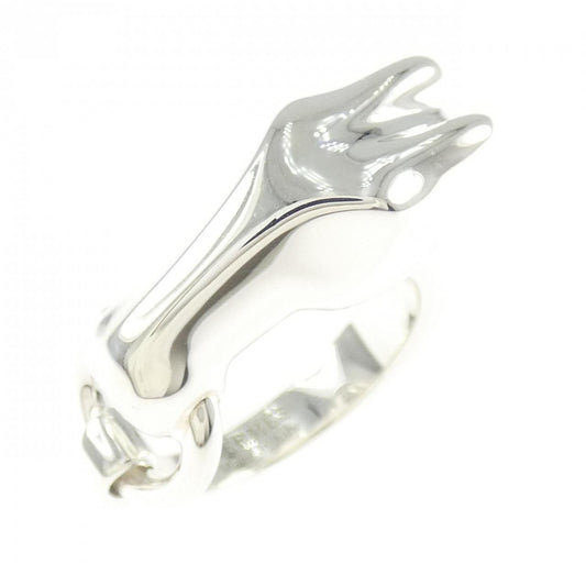 Hermes Gallop Ring Silver