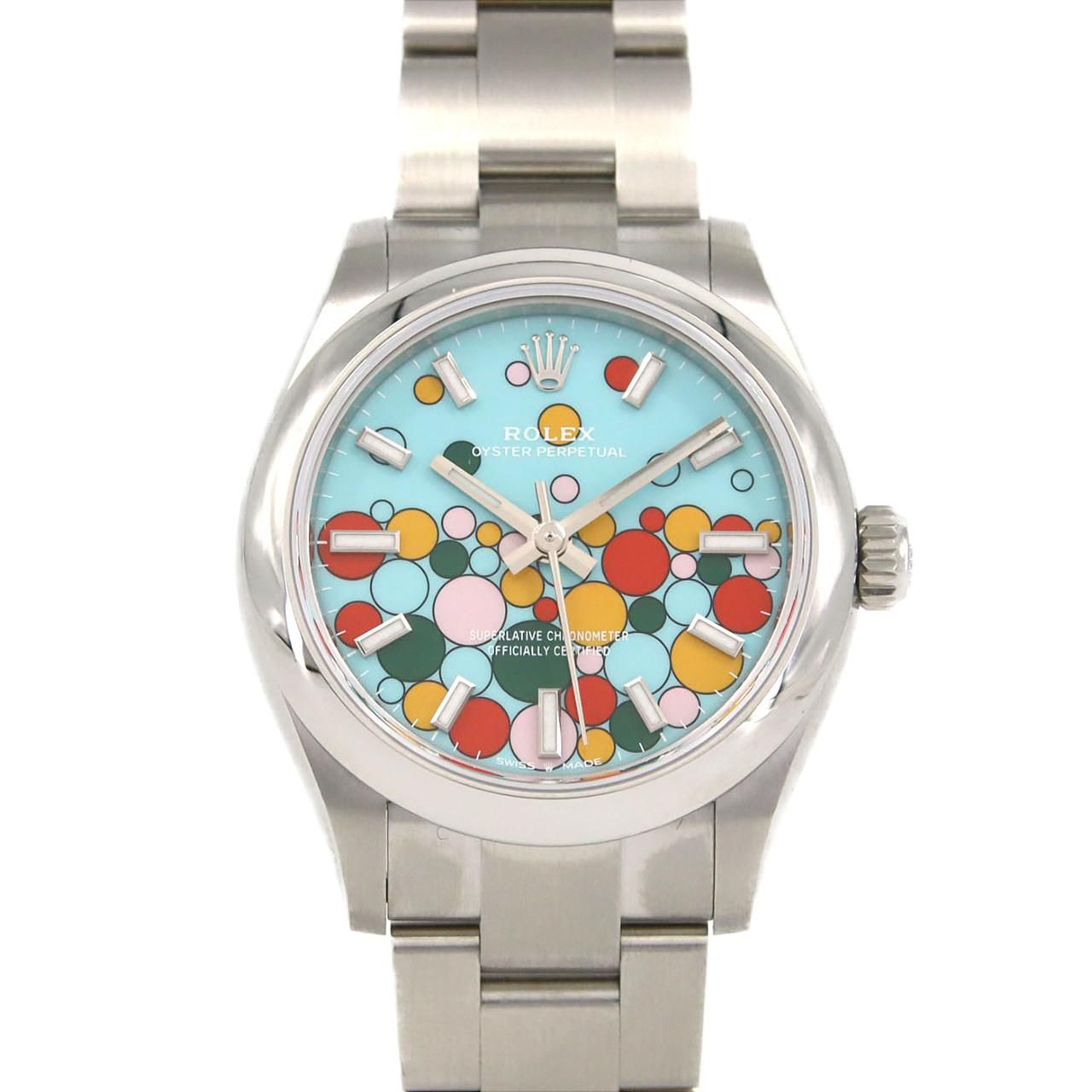 Rolex Oyster Perpetual SS Automatic Winding Watch