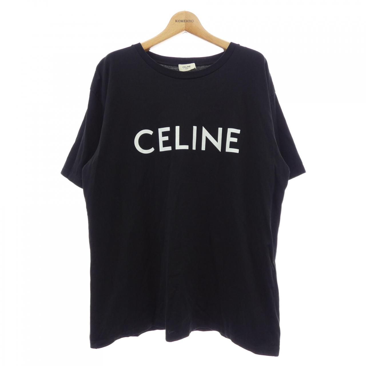 Celine Loose T-Shirt Black