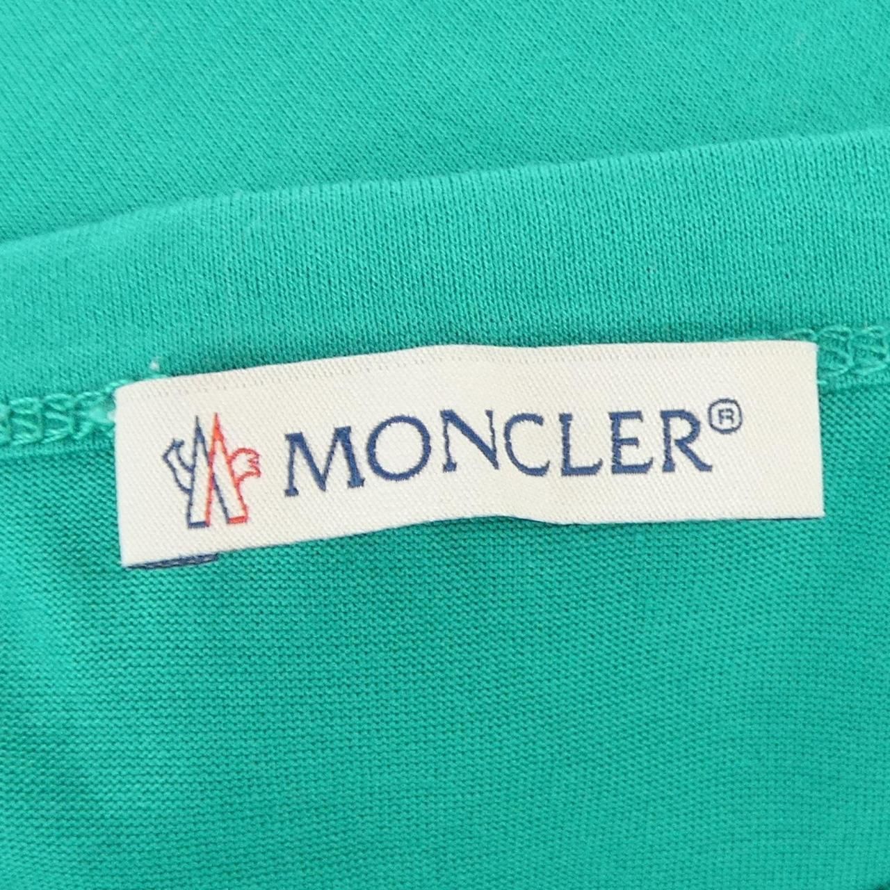 Moncler T-Shirt Green — view 4