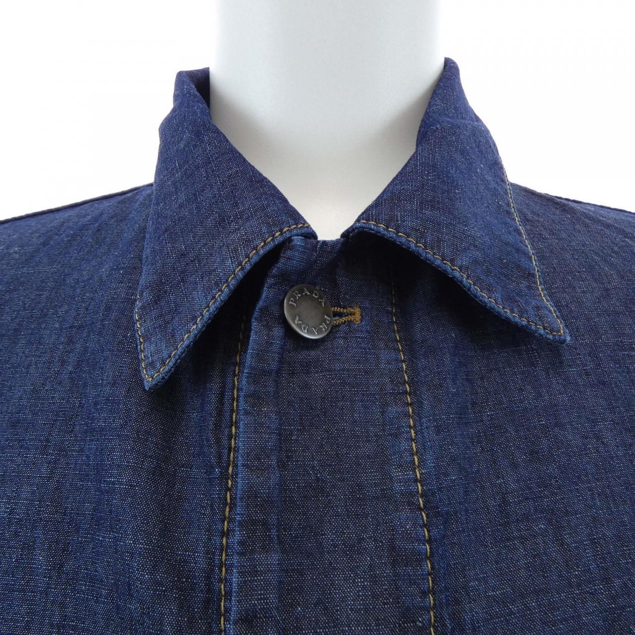 Prada Triangle Logo Jacket — view 5