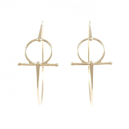 Hermes Earrings Gold
