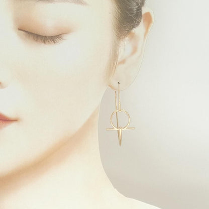 Hermes Earrings Gold — view 4