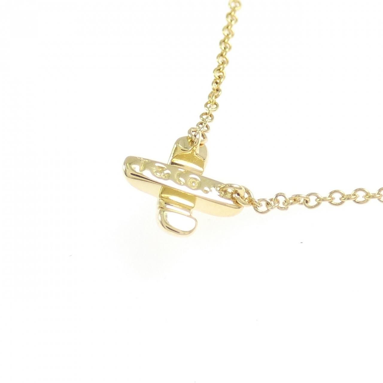 Tiffany & Co Cross Stitch Necklace — view 4