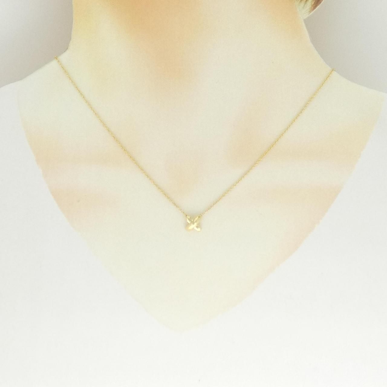 Tiffany & Co Cross Stitch Necklace — view 6