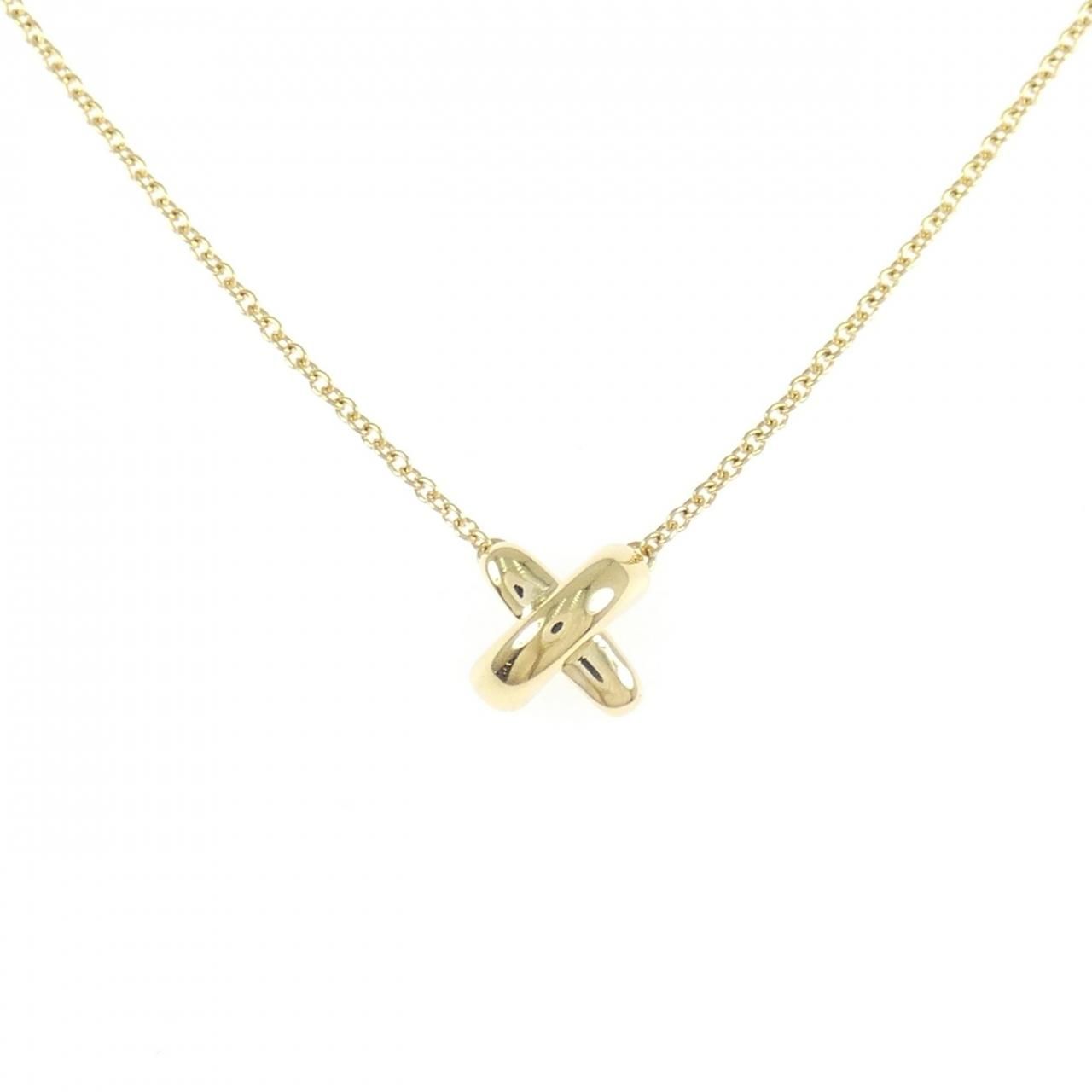Tiffany & Co Cross Stitch Necklace