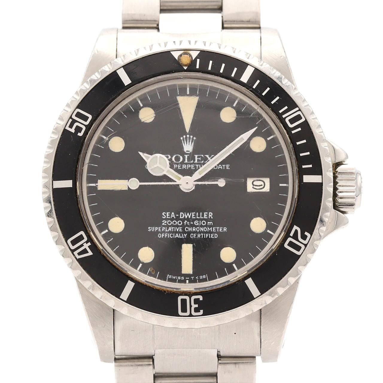 Rolex Sea Dweller SS Automatic Winding Watch