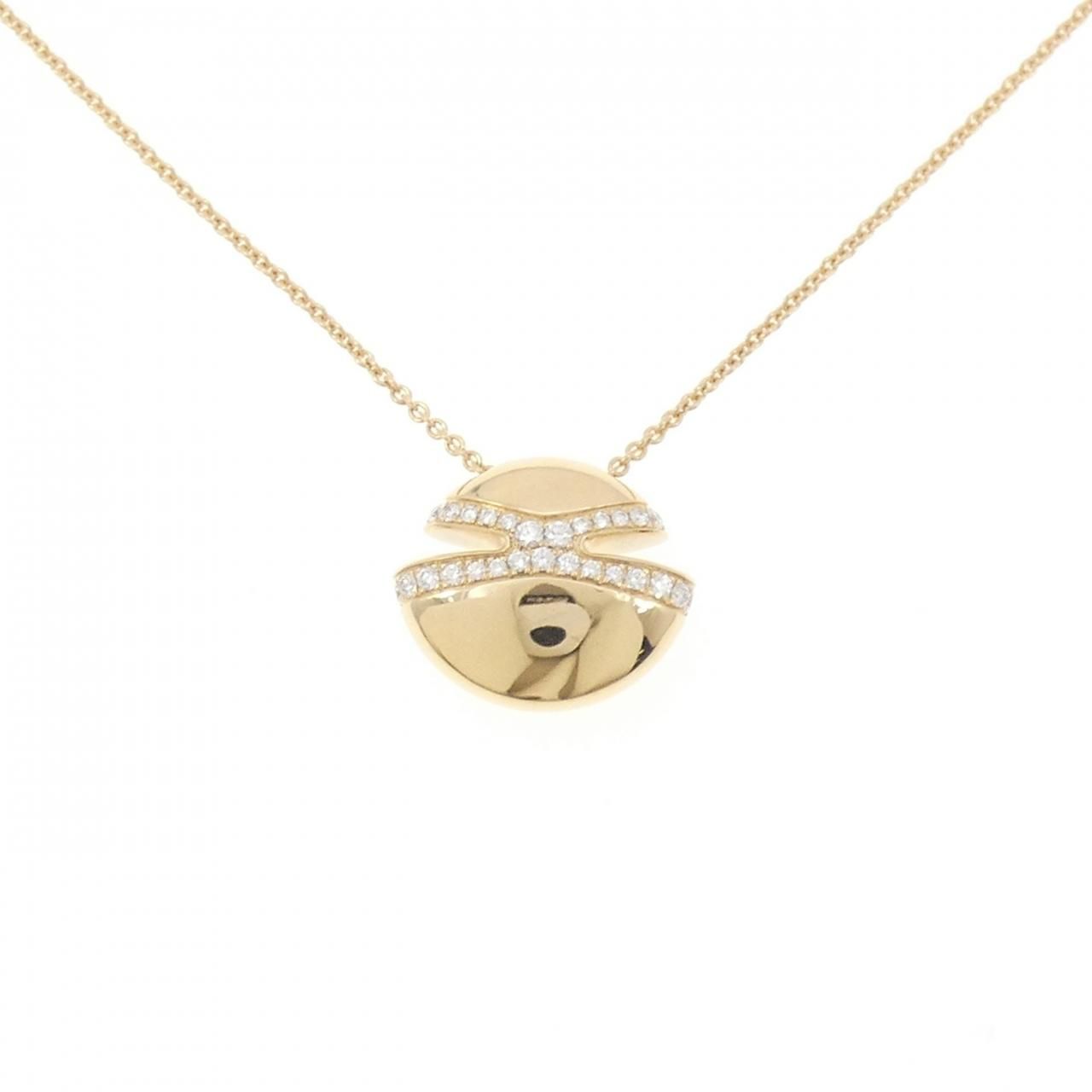 Bvlgari Cabochon Necklace Gold