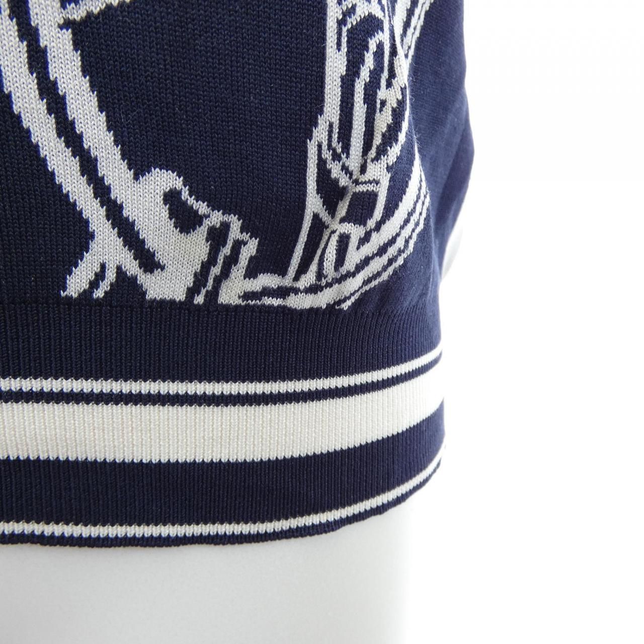 Hermes en Desordre Finesse Knit Sweater — view 8