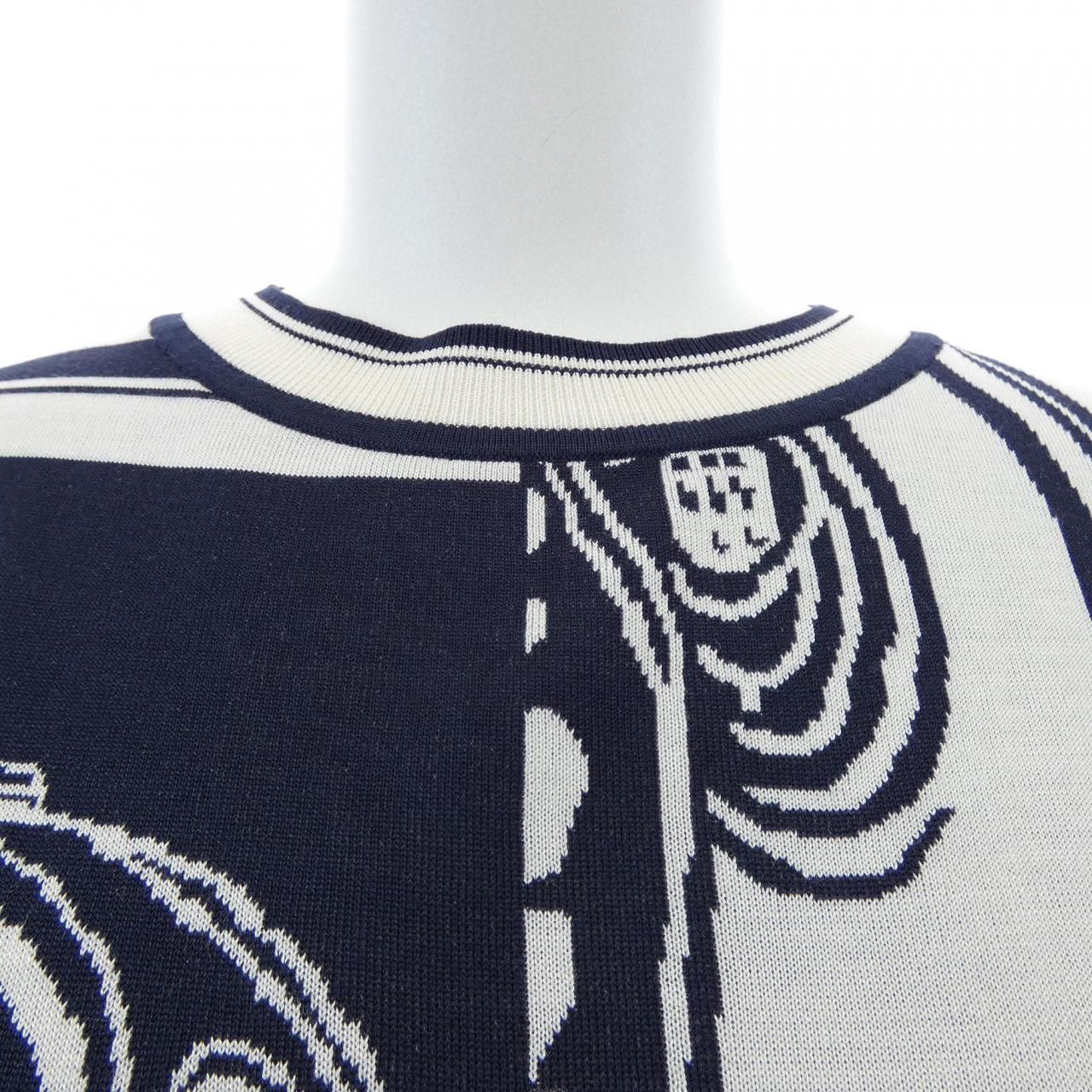 Hermes en Desordre Finesse Knit Sweater — view 6