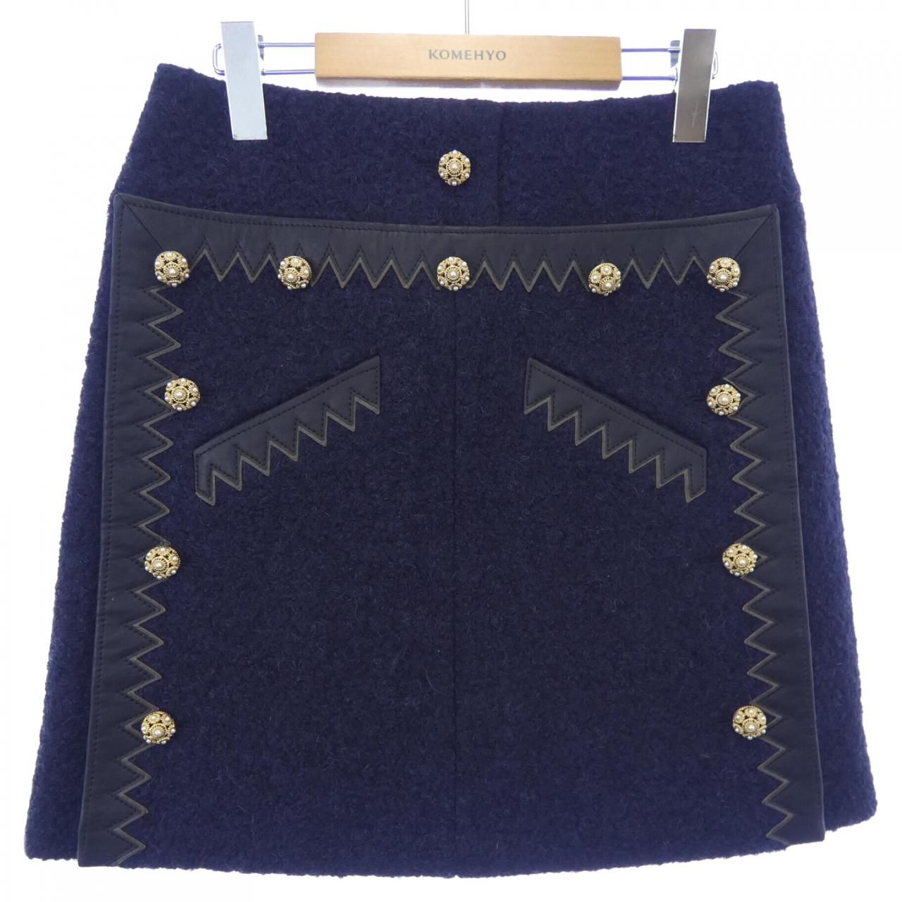 Chanel Skirt Navy