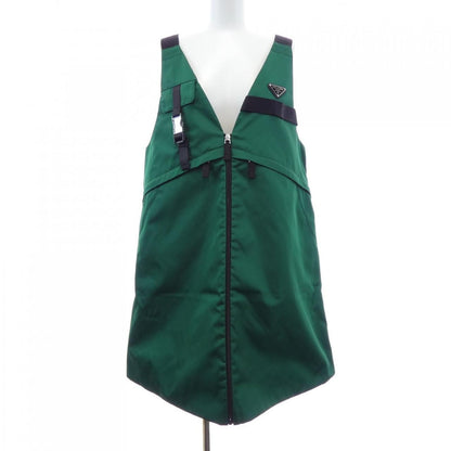 Prada Triangle Logo Dress