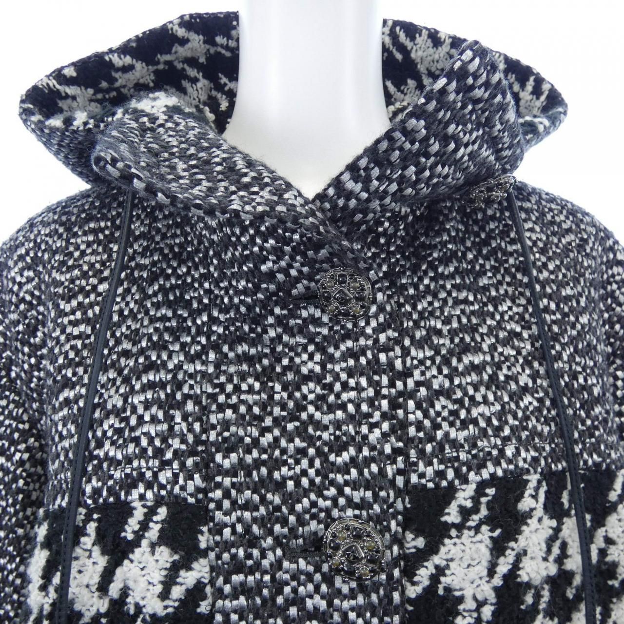 Chanel Coat Gray — view 6