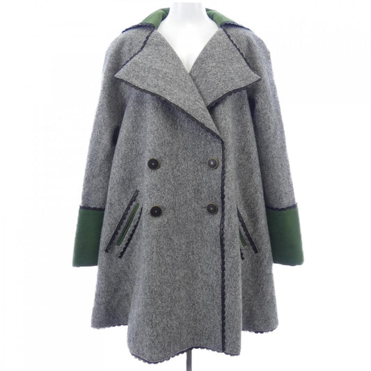 Chanel Coat Gray