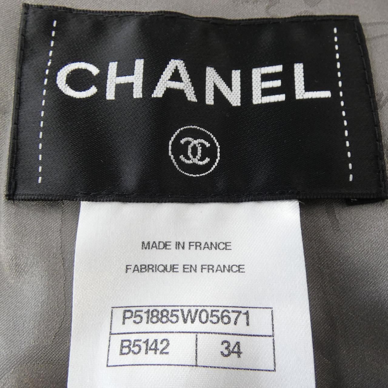Chanel Coat Gray — view 4