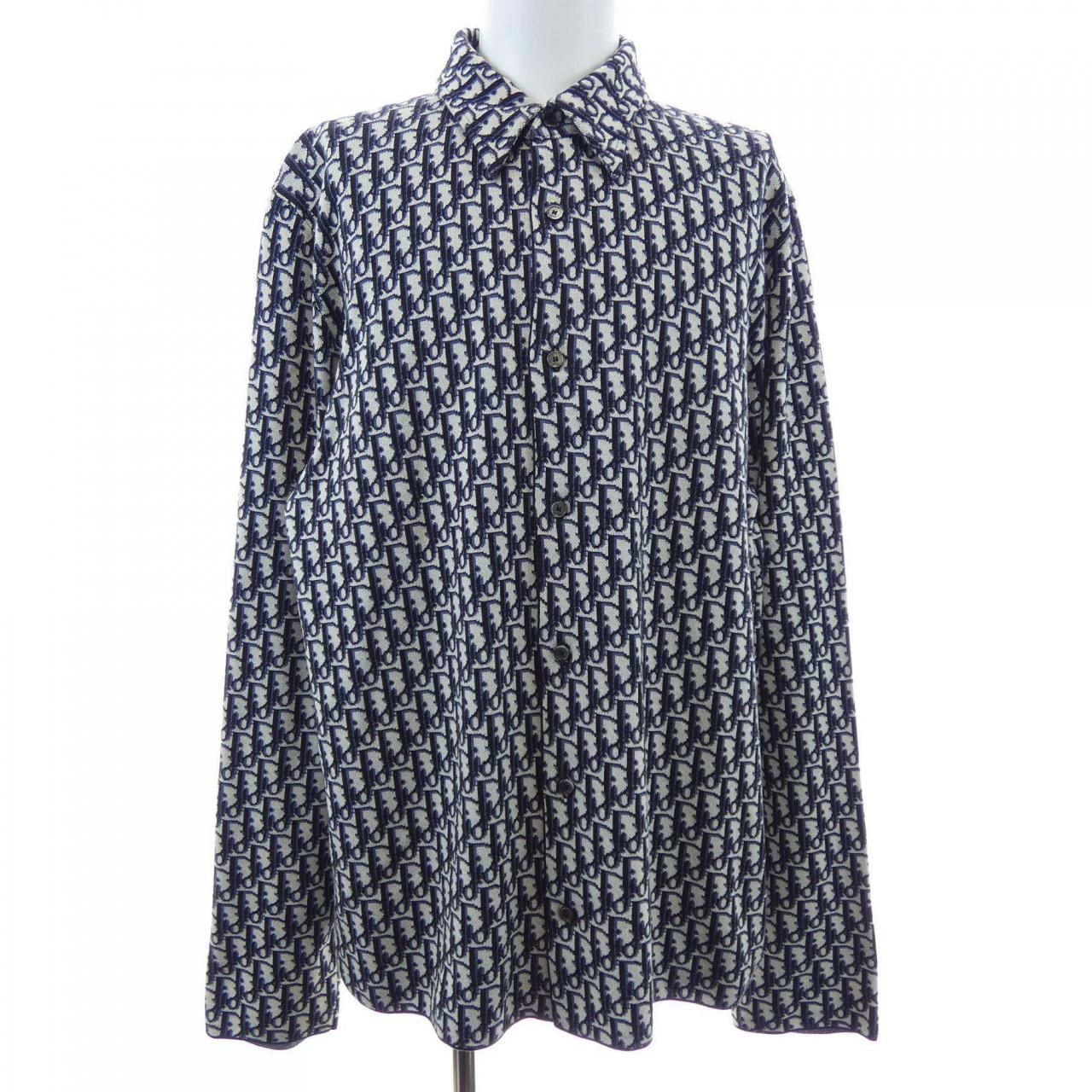 Dior Overshirt Oblique Cotton Jacquard Shirt
