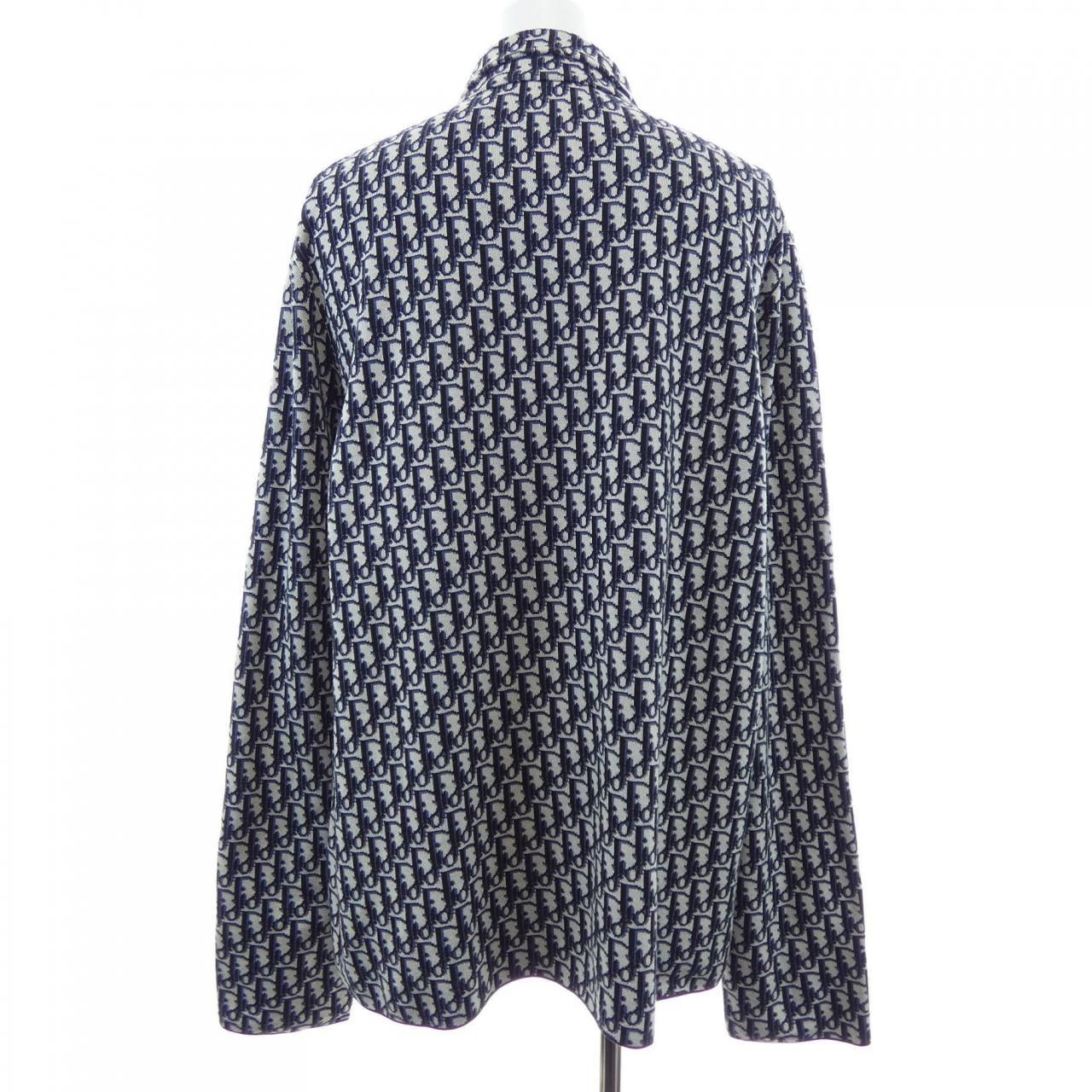 Dior Overshirt Oblique Cotton Jacquard Shirt — view 2