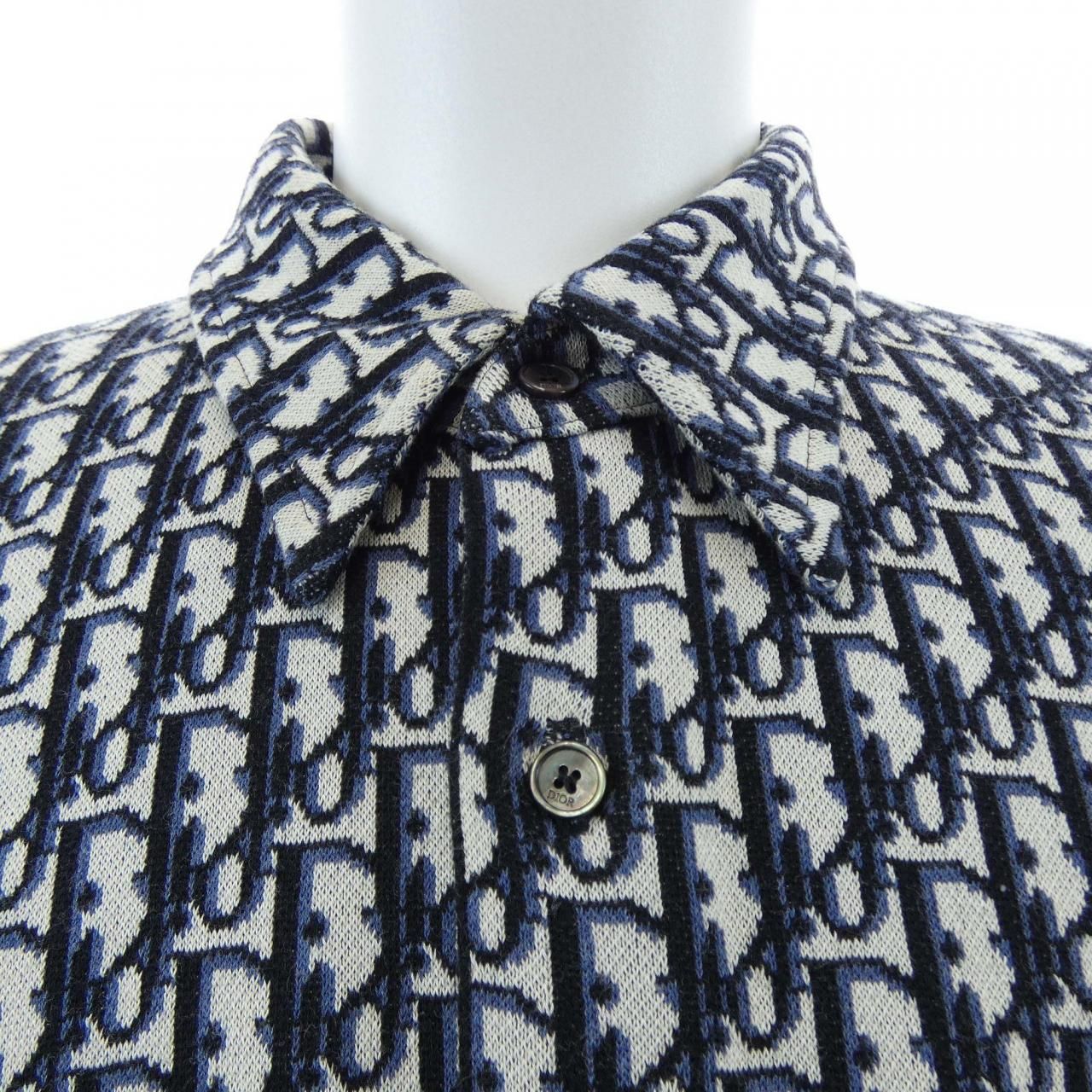 Dior Overshirt Oblique Cotton Jacquard Shirt — view 5