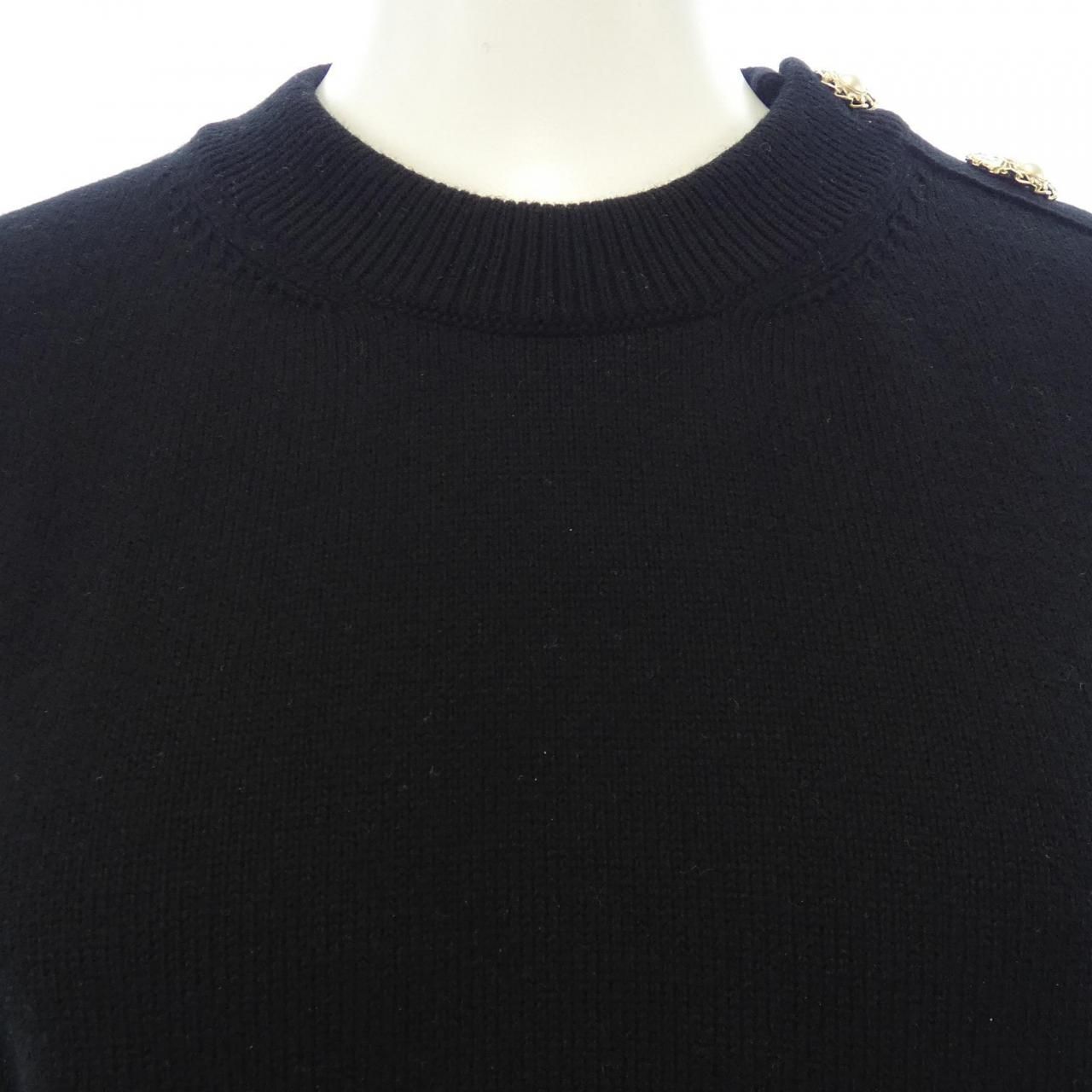 Chanel Knit Sweater Black — view 6