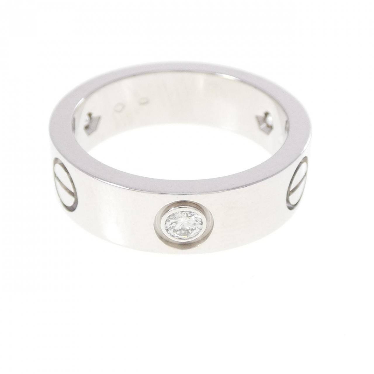 Cartier Love Half Diamond Ring — view 2