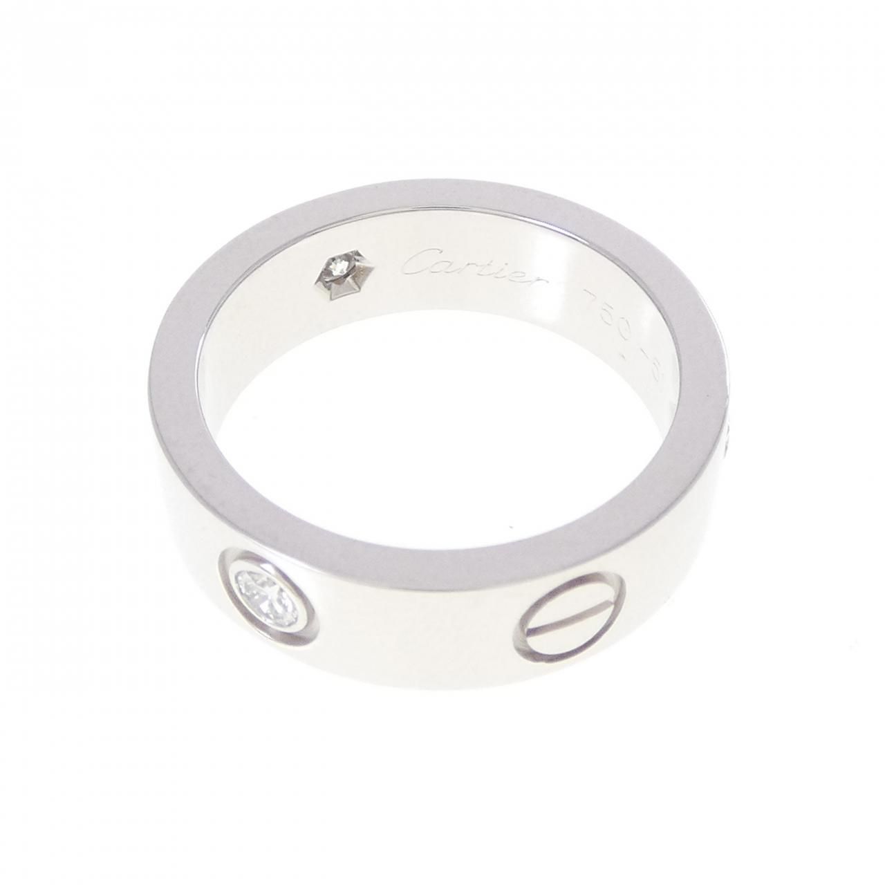 Cartier Love Half Diamond Ring — view 3