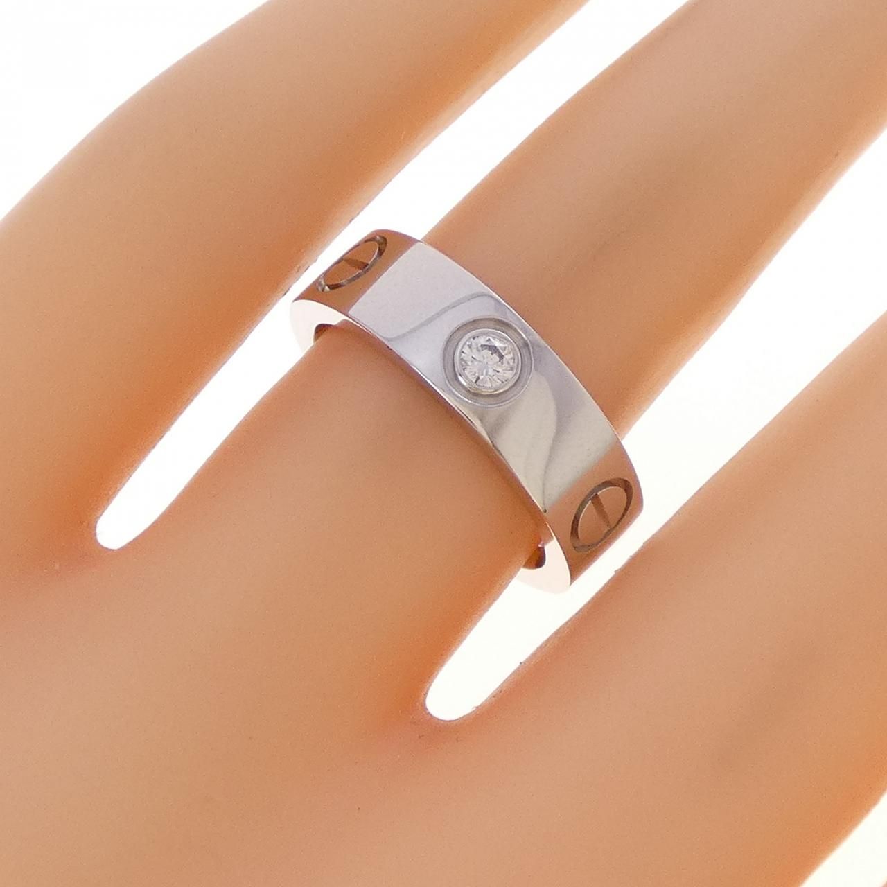 Cartier Love Half Diamond Ring — view 5
