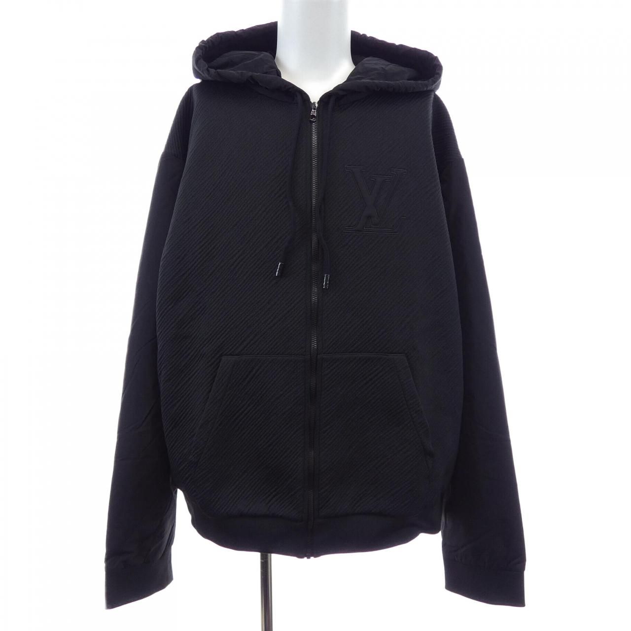Louis Vuitton Hybrid Zip Technical Cotton Hoodie