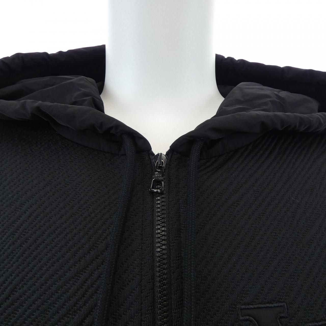 Louis Vuitton Hybrid Zip Technical Cotton Hoodie — view 5