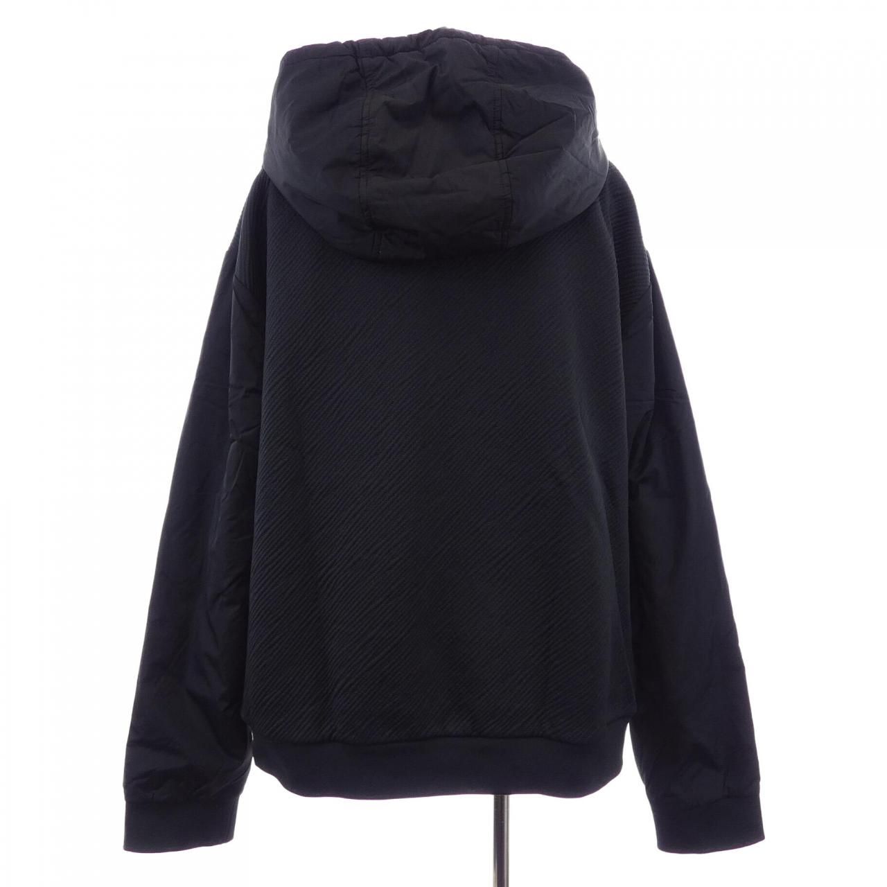 Louis Vuitton Hybrid Zip Technical Cotton Hoodie — view 2