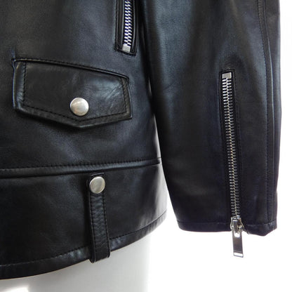 Saint Laurent Classic Motorcycle Jacket Leather Rider's — view 6