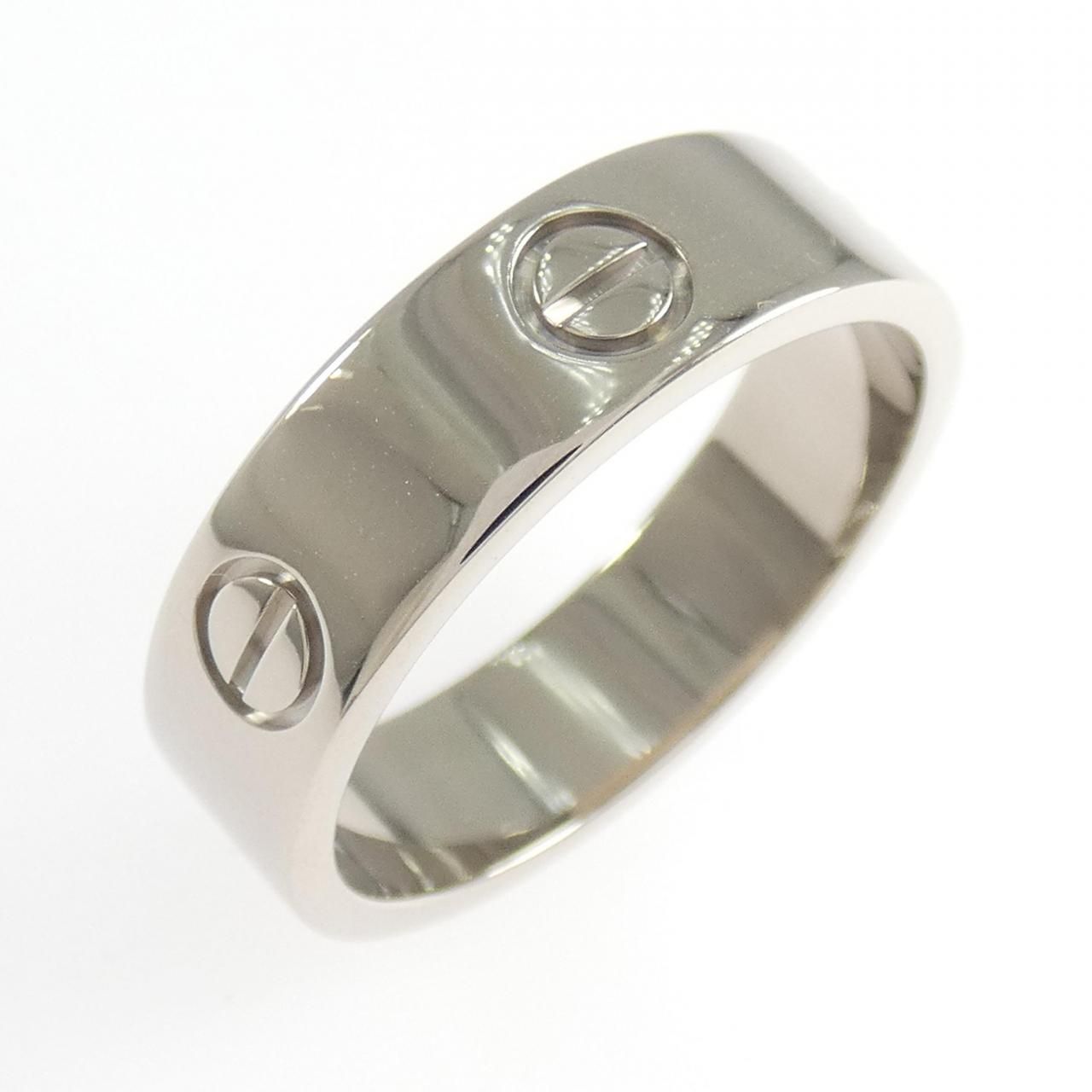 Cartier Love Ring White Gold