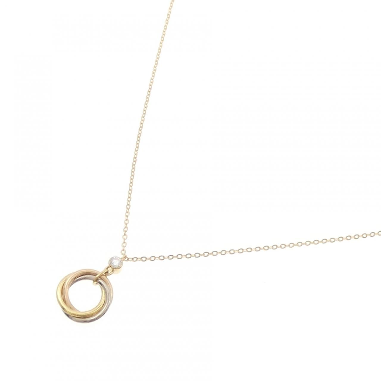 Cartier Trinity Necklace Gold — view 2