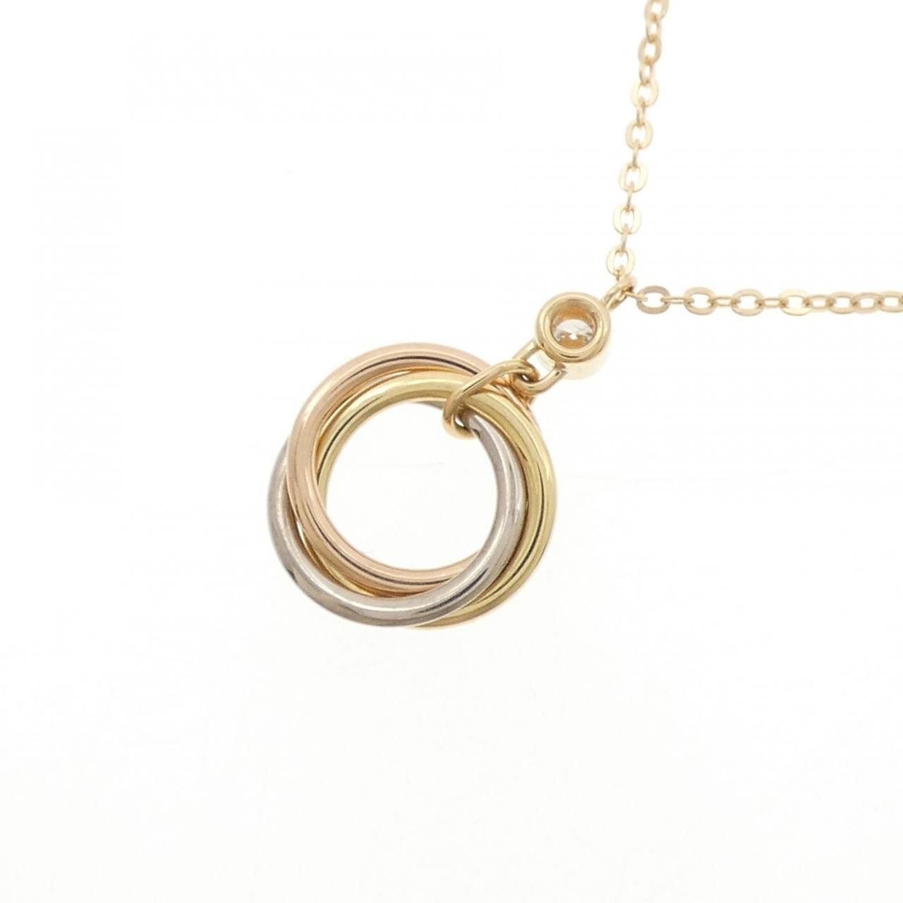 Cartier Trinity Necklace Gold — view 4