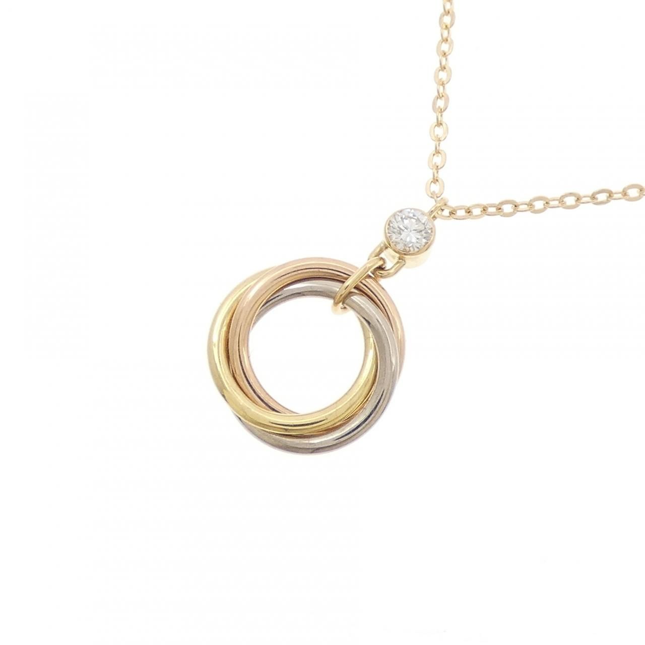 Cartier Trinity Necklace Gold — view 3