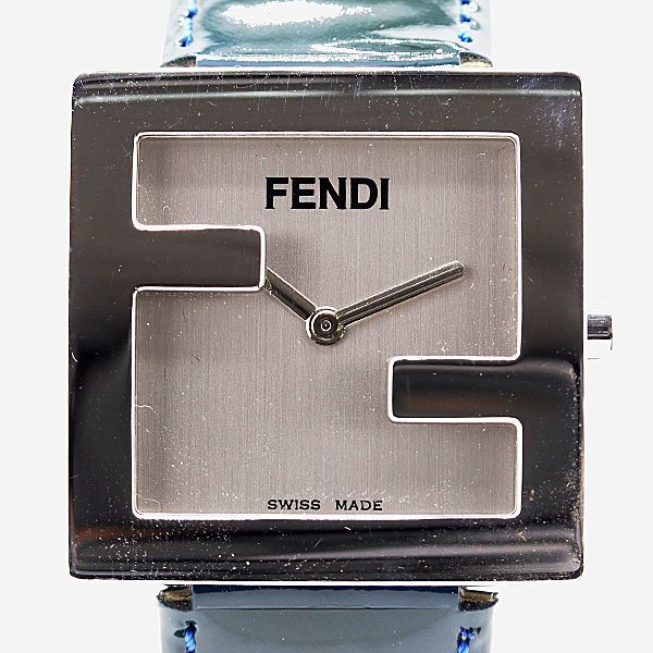 Fendi SS Quartz Silver Dial Watch