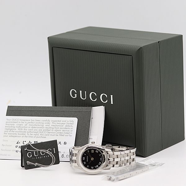 Gucci Quartz Black Dial Date Watch — view 5