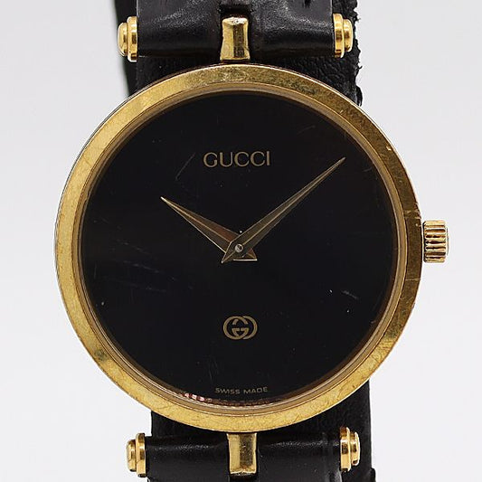 Gucci Sherry Line Quartz Black Dial Watch