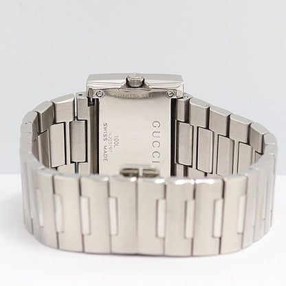 Gucci Rectangle Quartz Silver Dial Watch — view 4