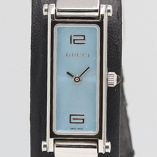 Gucci Quartz Bangle Watch Sky Blue Dial