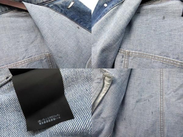 Balenciaga Graphic Denim Jacket Blue 46 — view 7