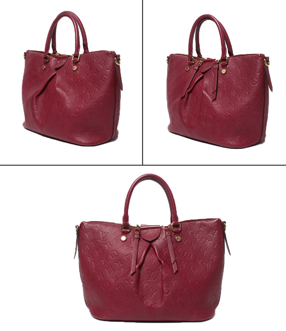 Louis Vuitton 2-Way Shoulder Bag Crossbody Mazarine Monogram Empreinte — view 2