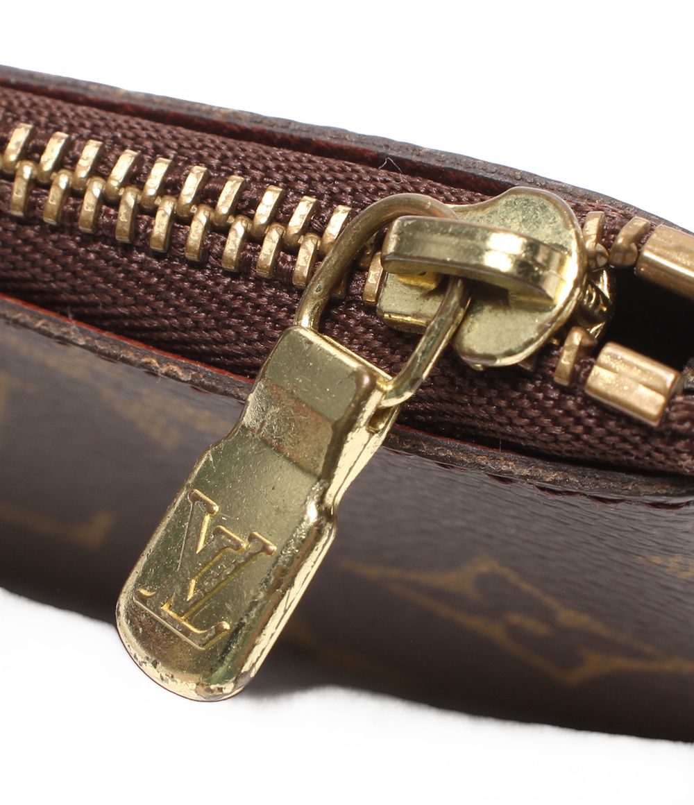 Louis Vuitton Card Case Key Coin with Key Ring Pochette Cles Monogram — view 6
