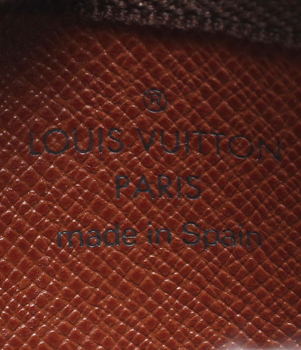 Louis Vuitton Card Case Key Coin with Key Ring Pochette Cles Monogram — view 4