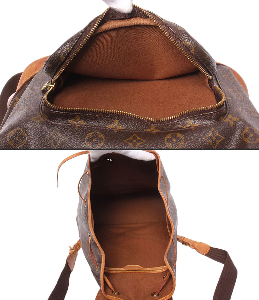 Louis Vuitton Backpack Montsouris GM Monogram — view 5