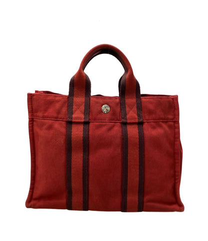 Hermes Handbag Canvas Fourre Tout PM — view 2