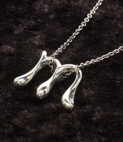 Tiffany & Co Necklace Alphabet Letter Pendant M Elsa Peretti — view 5