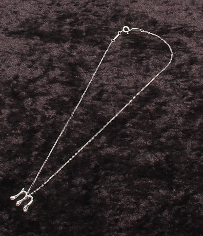 Tiffany & Co Necklace Alphabet Letter Pendant M Elsa Peretti — view 2
