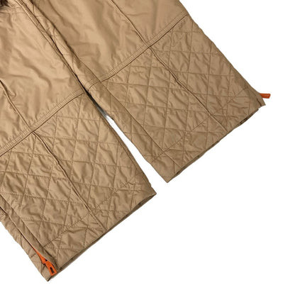 Hermes Pants 42 Beige Orange Full Length Quilted — view 6
